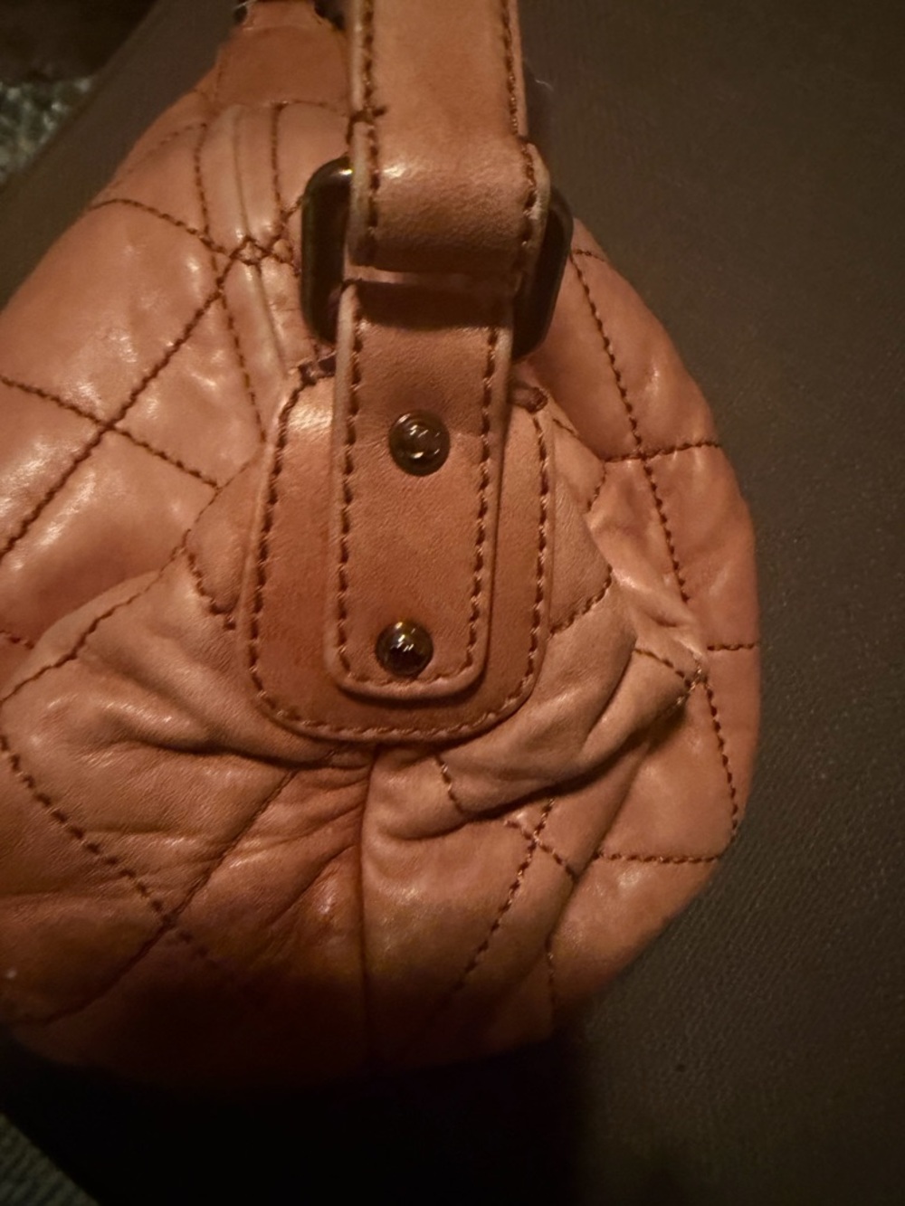 CHANEL lambskin Cloudy Bundle Bag with certificate of authenticity 10” - Picture 12 of 16